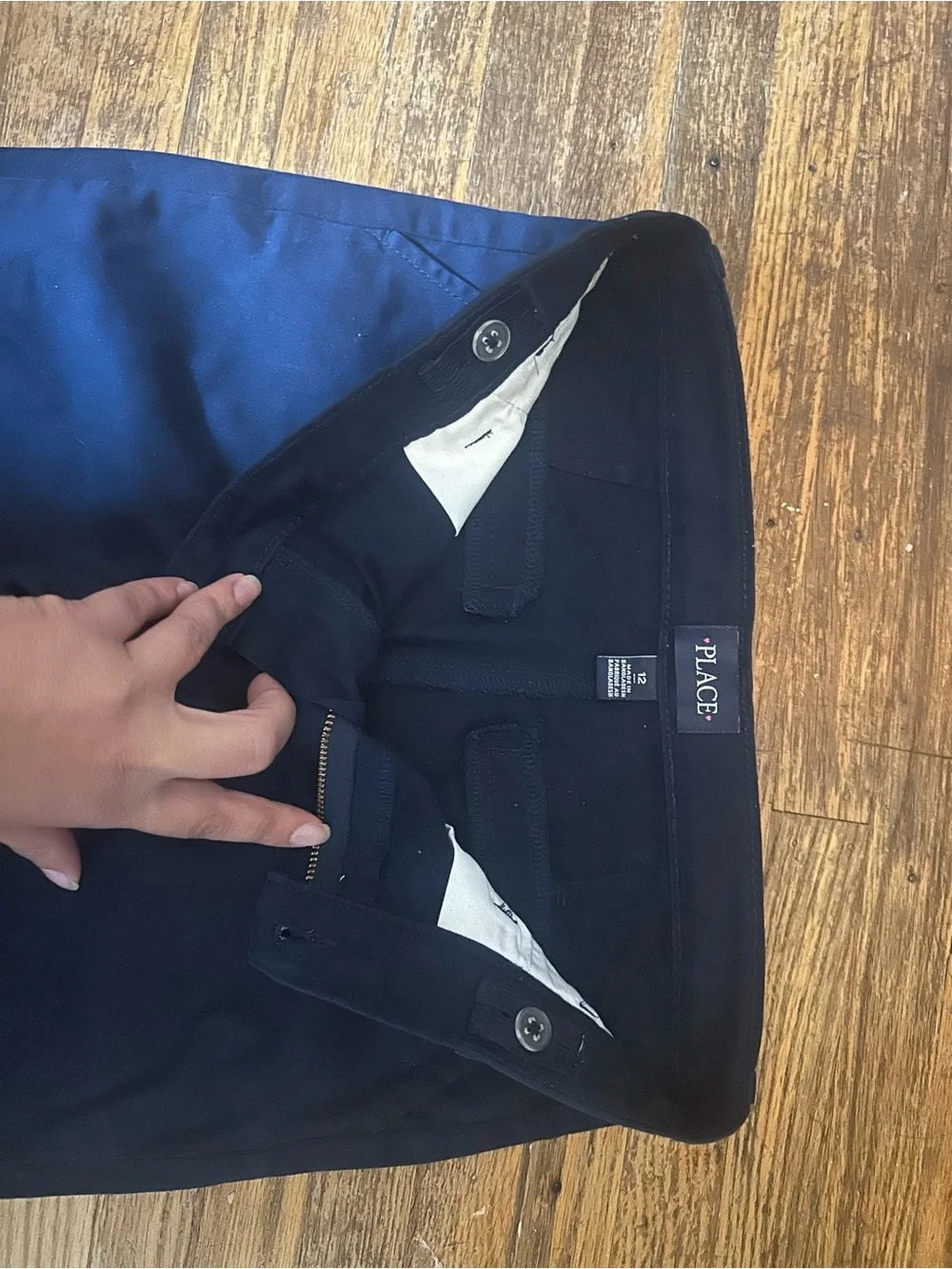 The Children's Place Navy Straight-Leg Kids Chinos